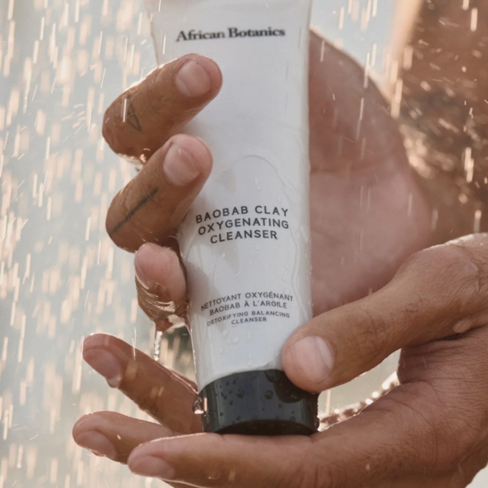 NWOT African Botanics Baobab Clay Oxygenating Cleanser